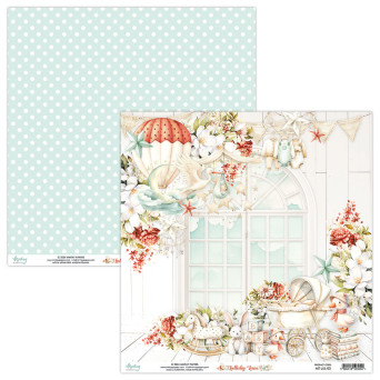 Scrapbooking paper 30,5 x 30,5 cm - Mintay - Lullaby Lane 03