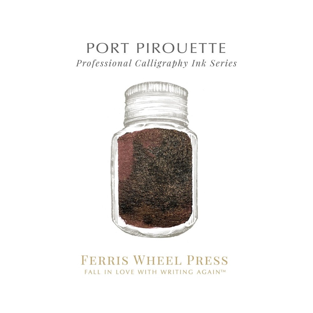 Tusz wodoodporny - Ferris Wheel Press - Port Pirouette, 28 ml