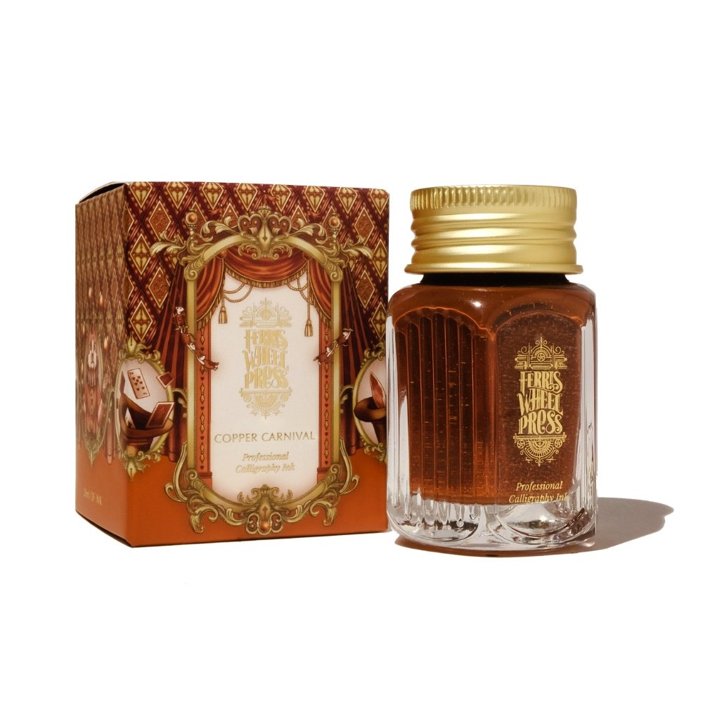 Tusz wodoodporny - Ferris Wheel Press - Copper Carnival, 28 ml