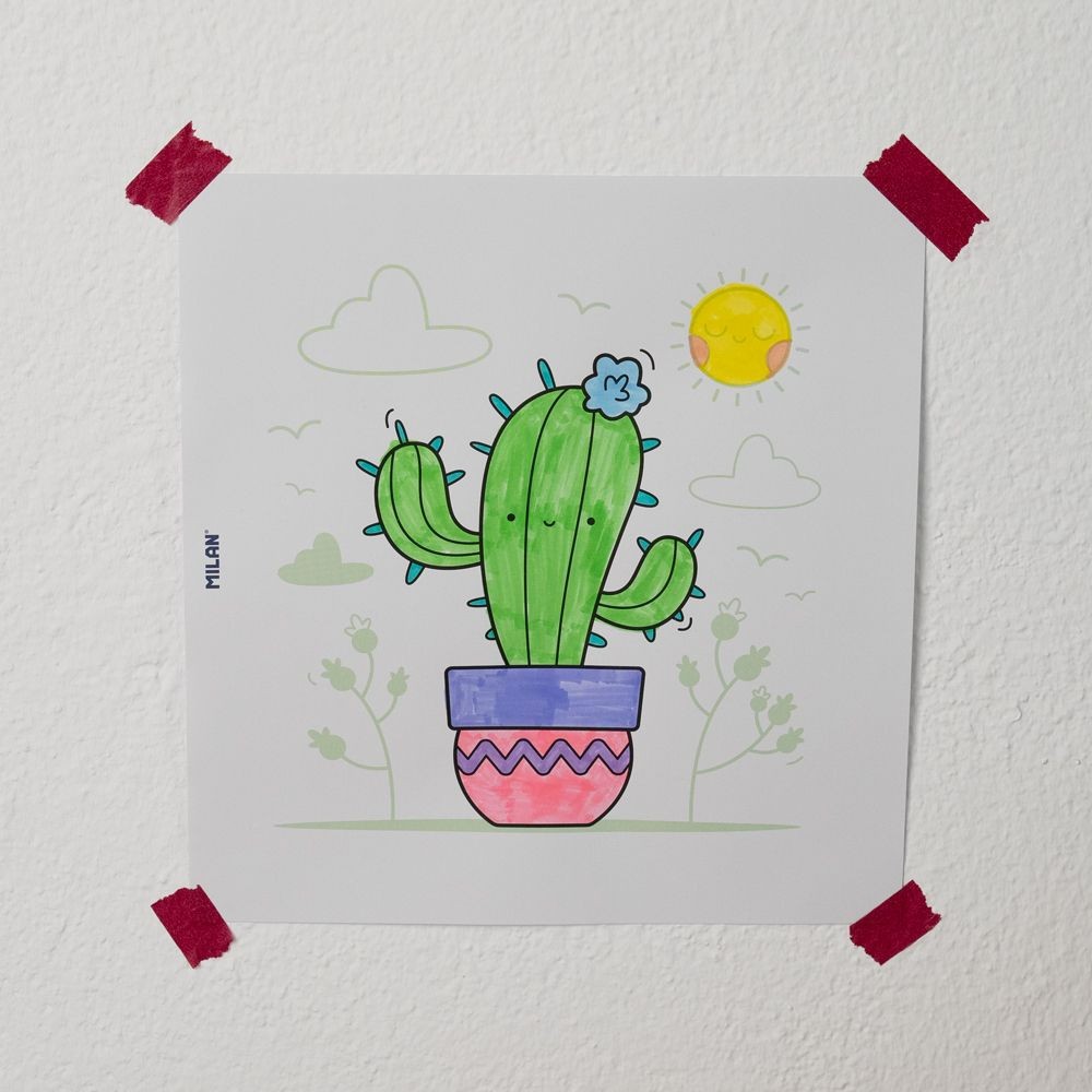 Coloring Book Green & Grow - Milan - 20 drawings