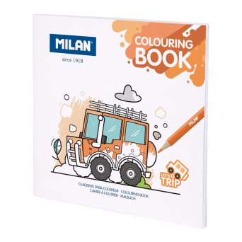 Kolorowanka dla dzieci Wycieczka - Milan - 20 rysunków