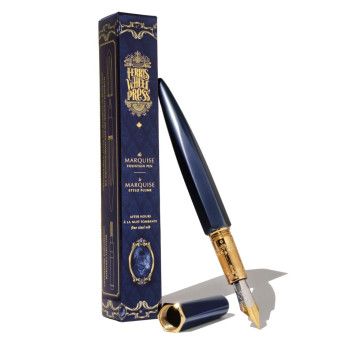 Aluminium Marquise Fountain Pen - Ferris Wheel Press - After Hours, F
