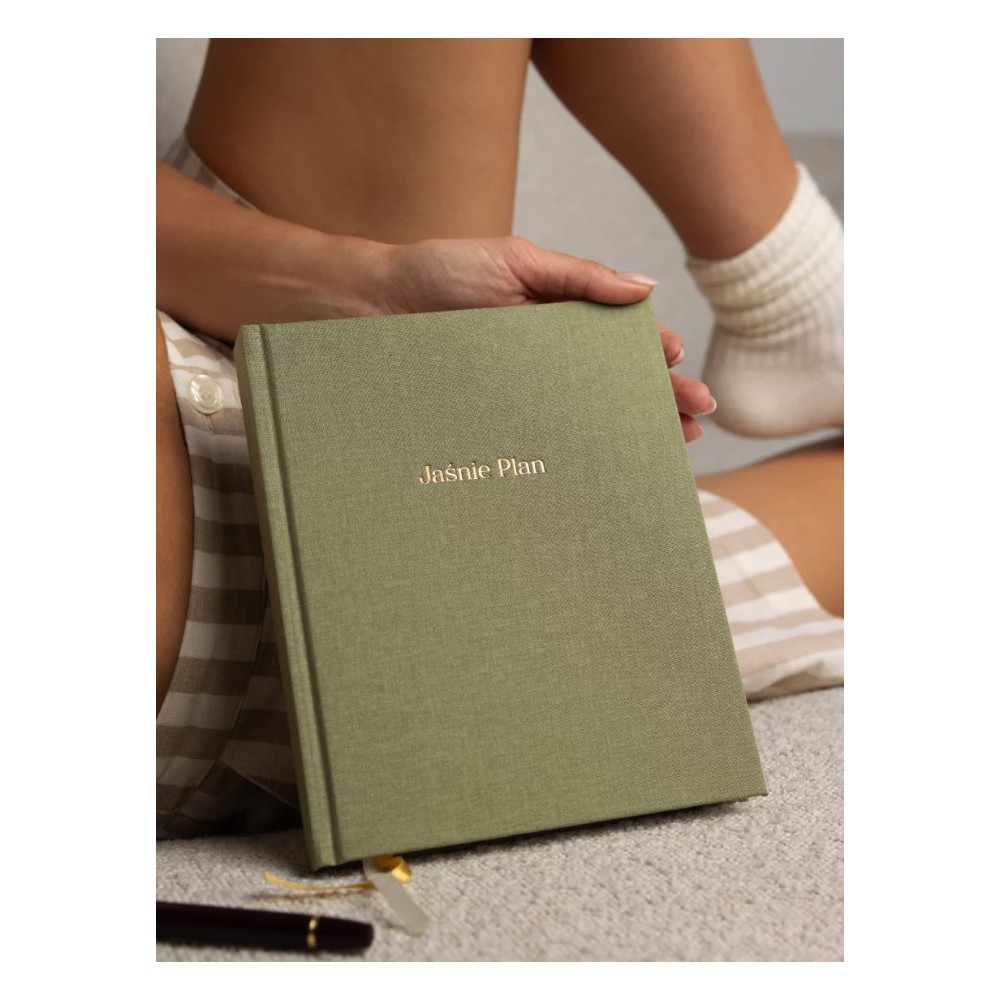 Undated Planner Jaśnie Plan - sage