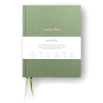 Undated Planner Jaśnie Plan - sage