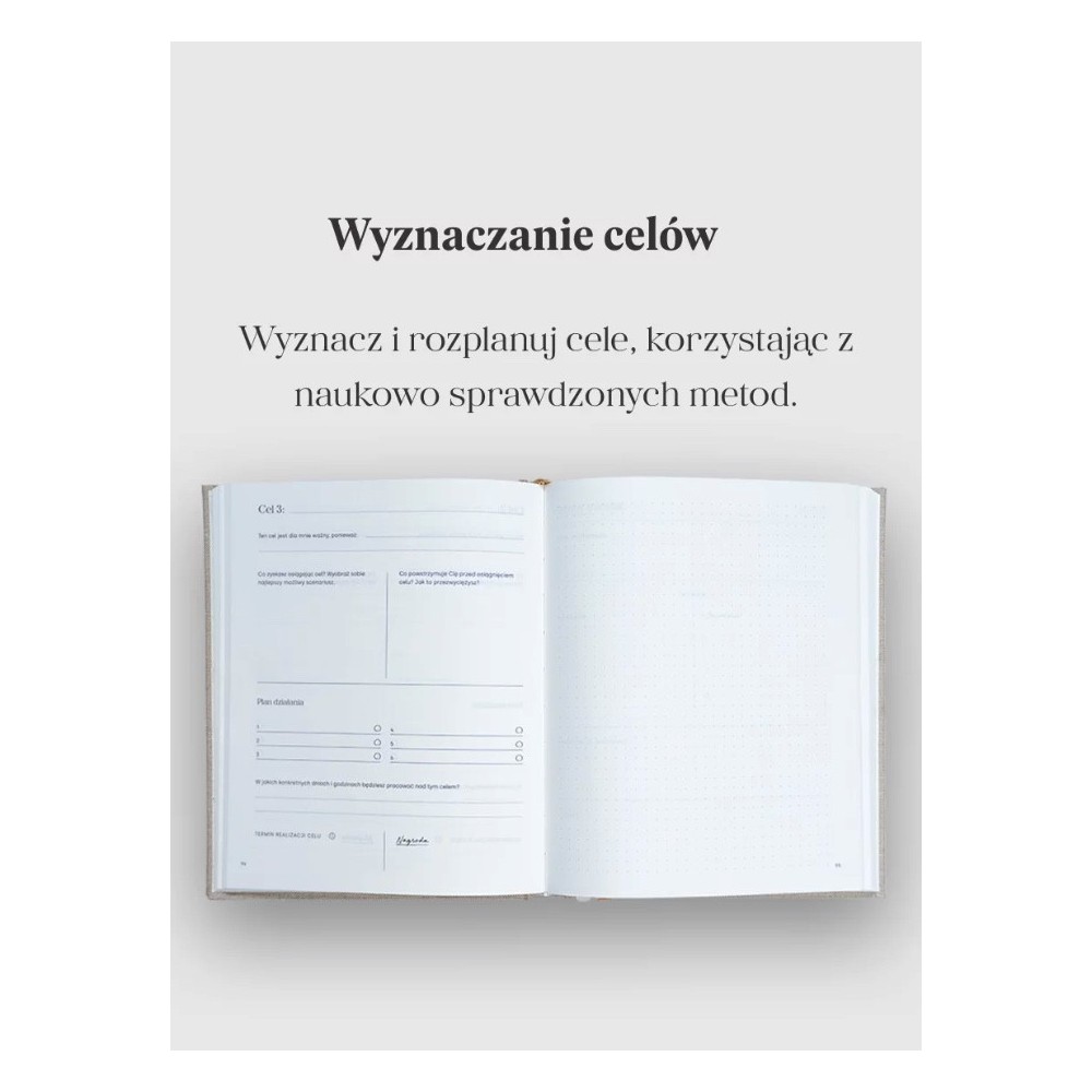 Planer Jaśnie Plan niedatowany - niebieski