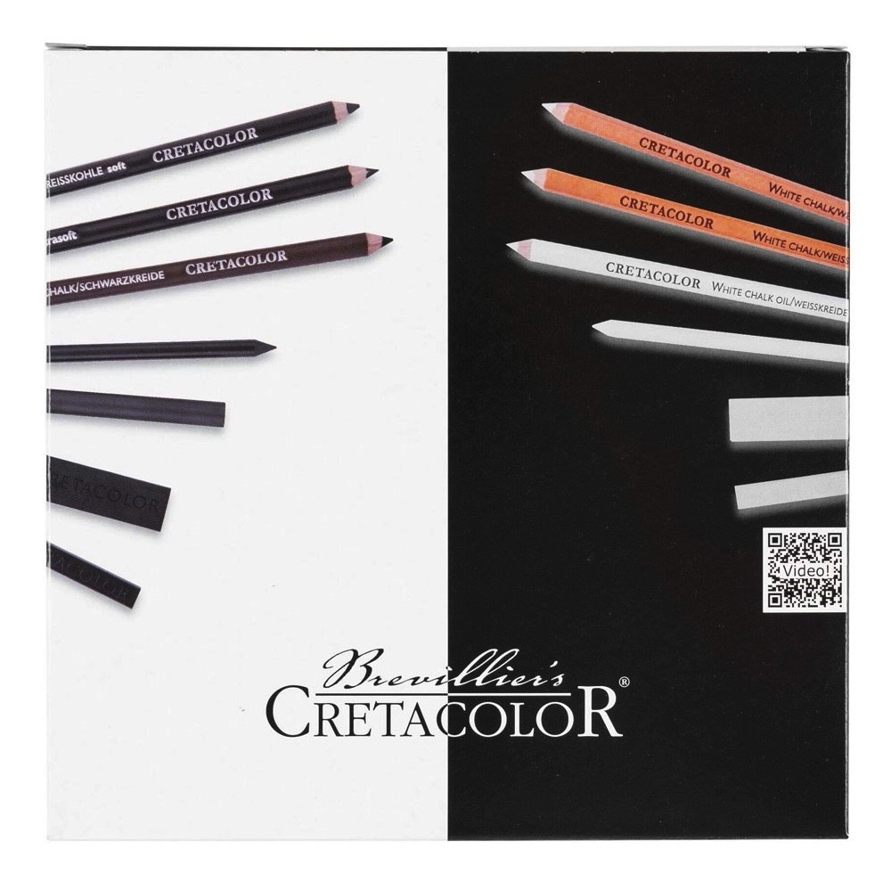 Black & White Drawing Set - Cretacolor - 25 pcs.