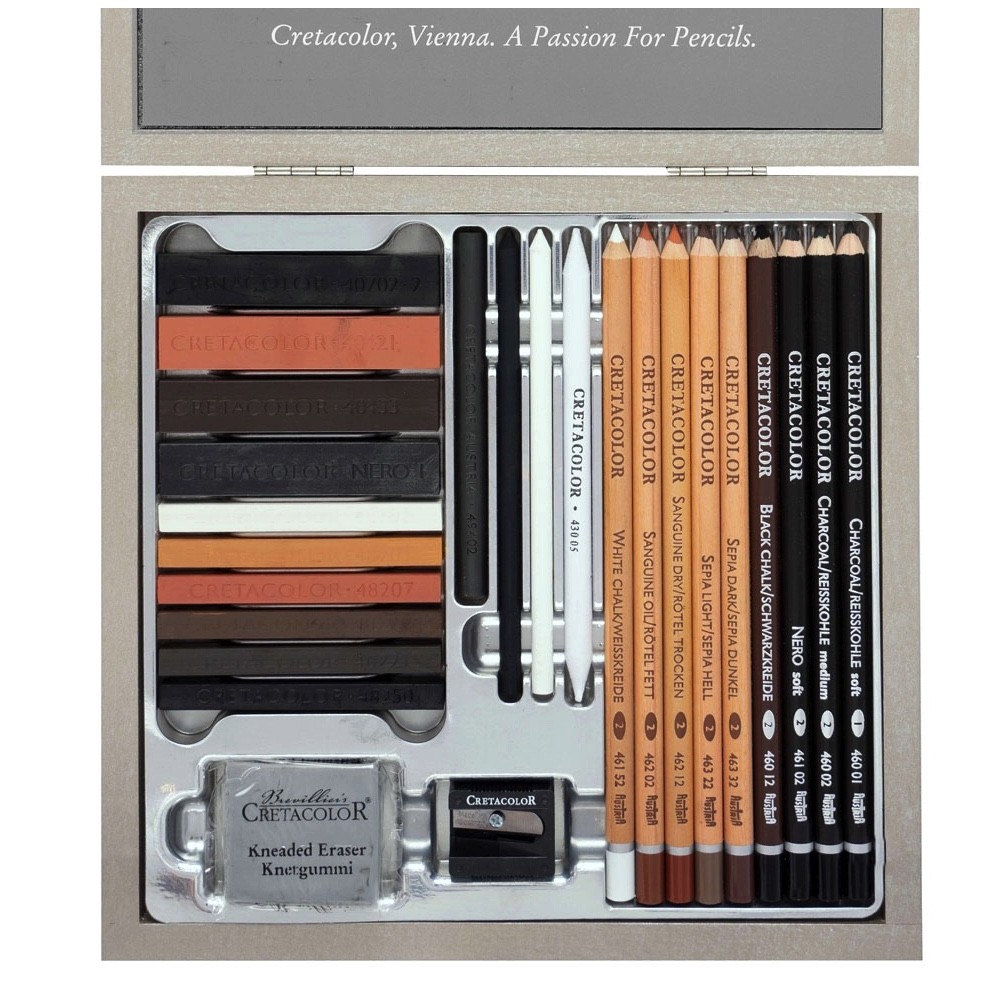 Passion Box Drawing Set - Cretacolor - 25 pcs.