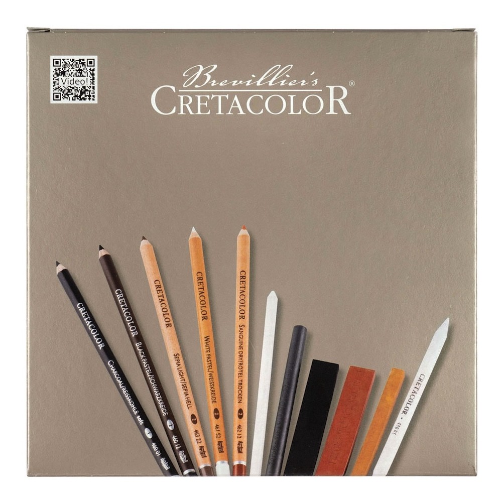 Zestaw do szkicowania Passion Box - Cretacolor - 25 szt.
