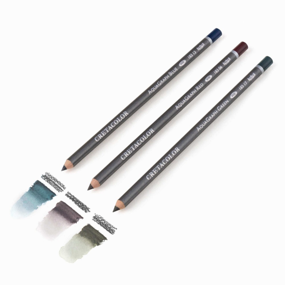 Zestaw ołówków akwarelowych Watercolor Graphite - Cretacolor - 6 szt.