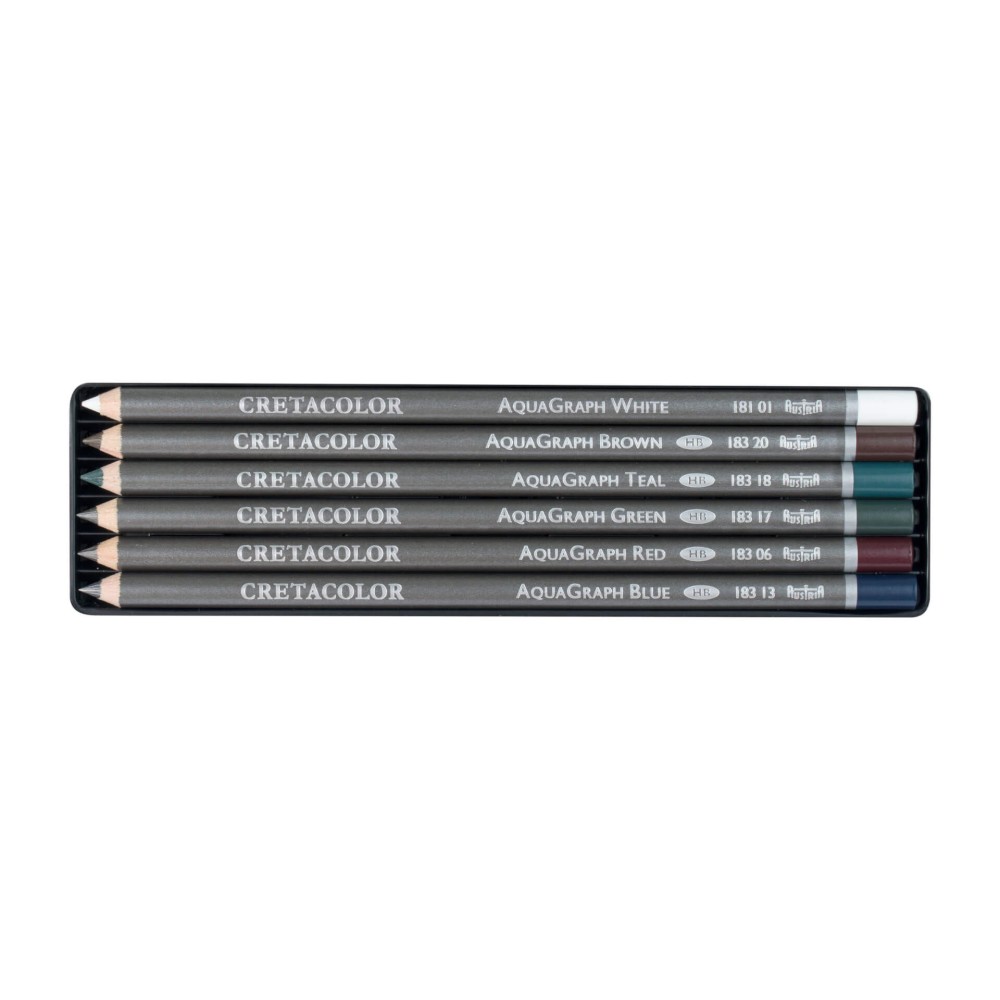 AquaGraph Colors Pocket Set - Cretacolor - 6 pcs.