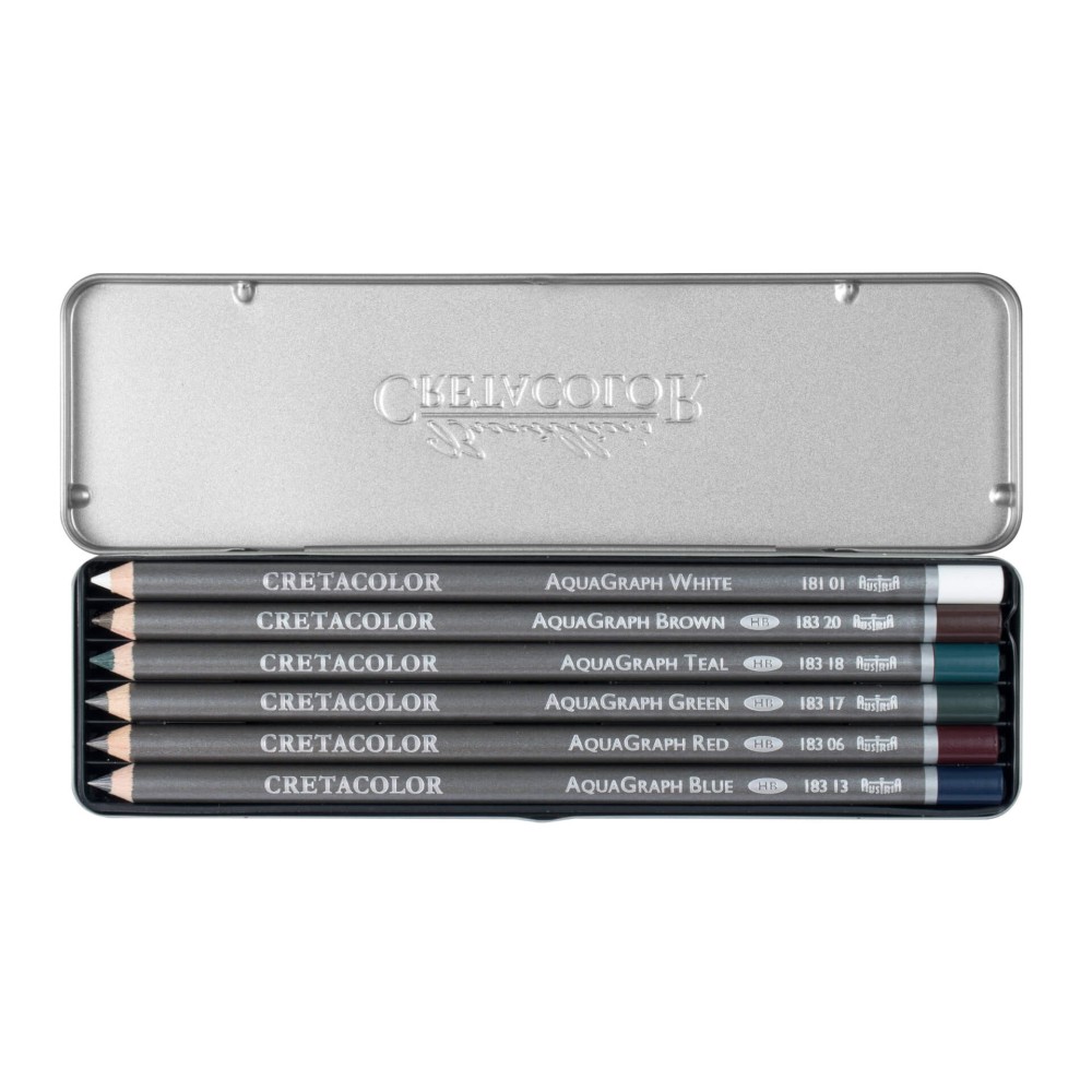 AquaGraph Colors Pocket Set - Cretacolor - 6 pcs.