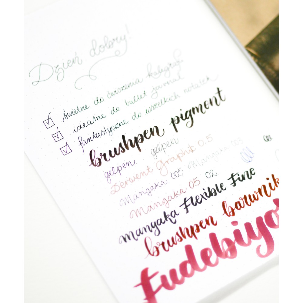 Calligraphy and lettering Start Pad - SM-LT - dotted, A5, 90 g/m2