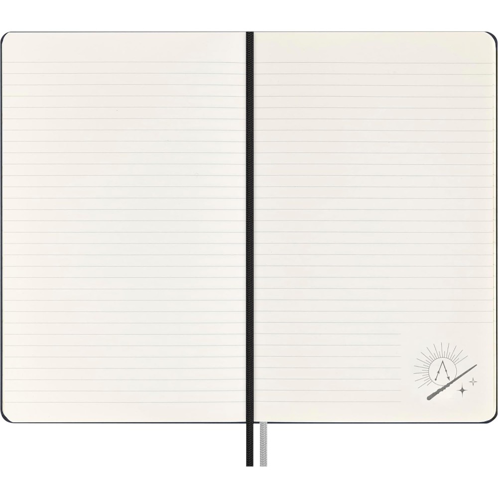 Notebook Harry Potter Lumos with ballpoint pen - Moleskine x Kaweco - ruled 100g/m2