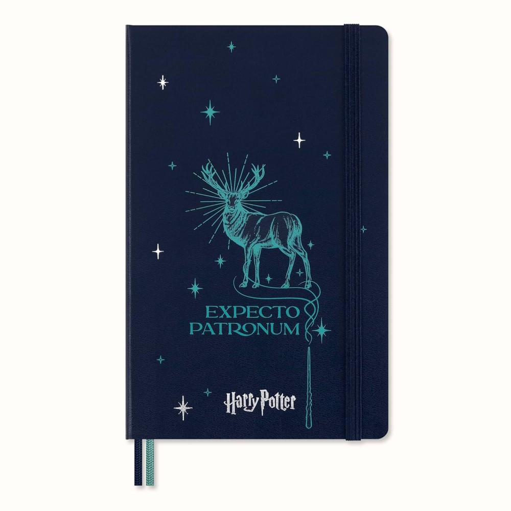 Notebook Harry Potter Patronum 13 x 21 cm - Moleskine - ruled 100g/m2