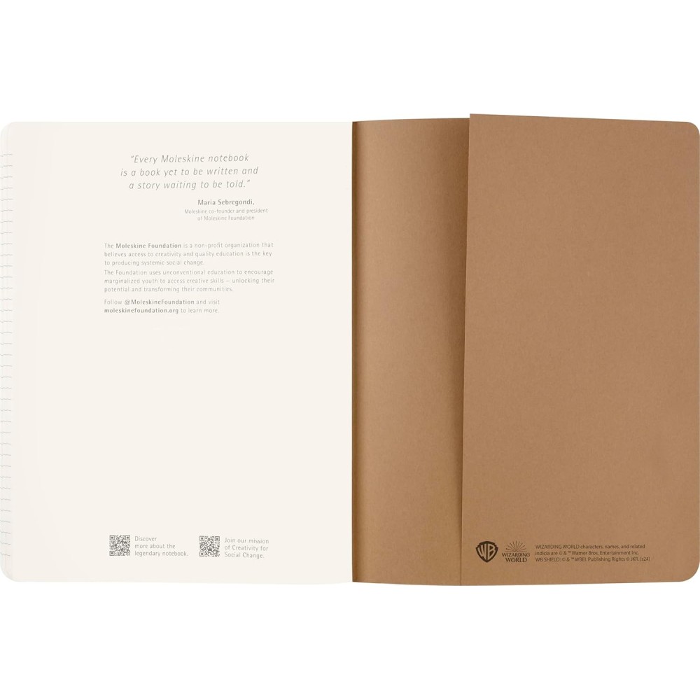 Notebook Harry Potter Wingardium Leviosa 19 x 25 cm - Moleskine