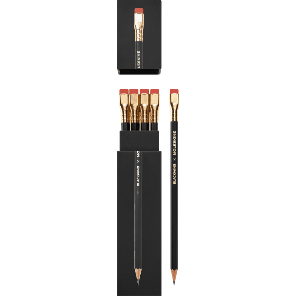 Set of hard pencils - Moleskine x Blackwing - 12 pcs.