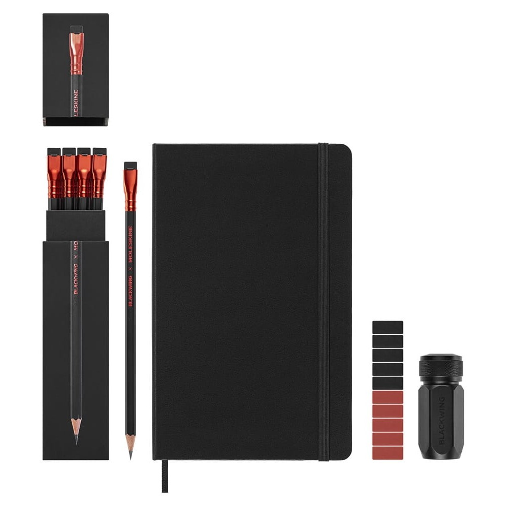 Creative sketching set - Moleskine x Blackwing - 24 pcs.
