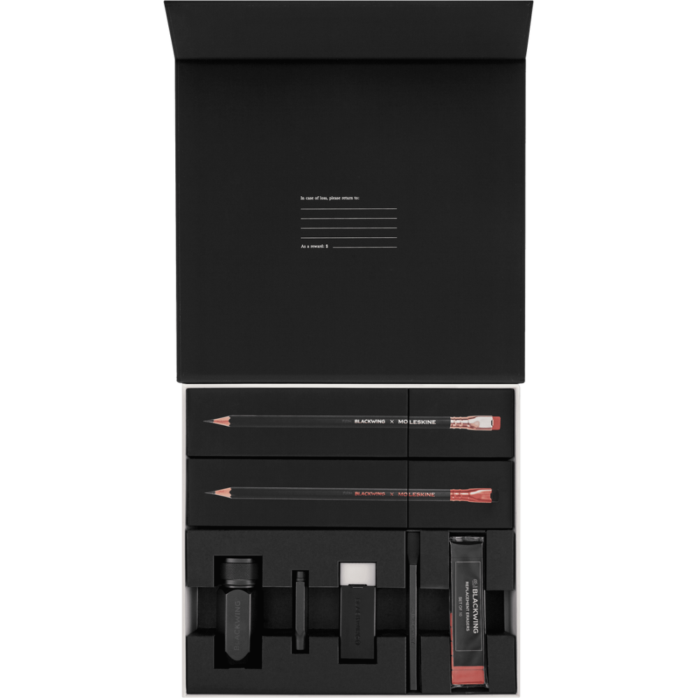 Graphite Lover's sketching set - Moleskine x Blackwing