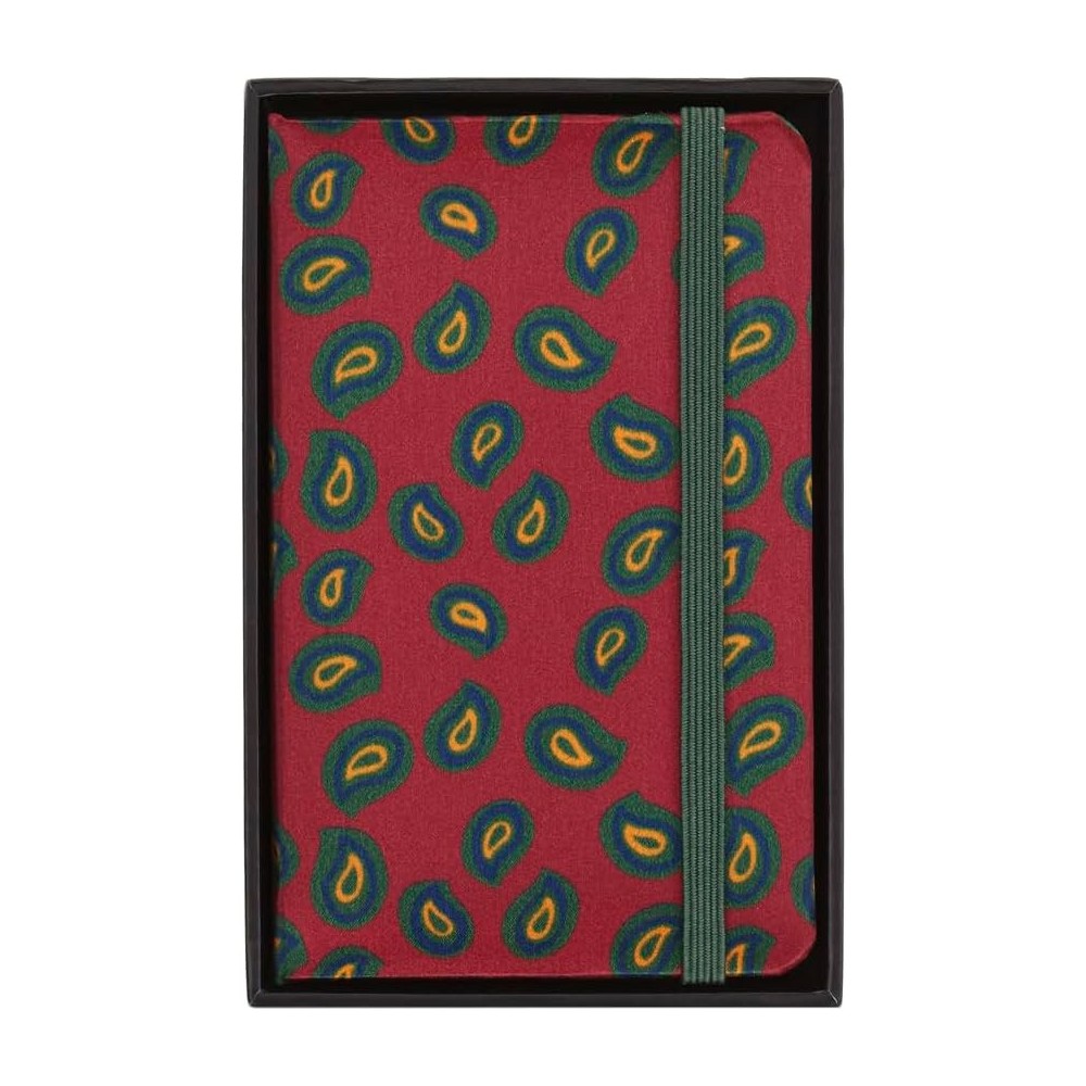 Notebook Paisley 6,5 x 10,5 cm - Moleskine - Bordeaux plain 70g/m2