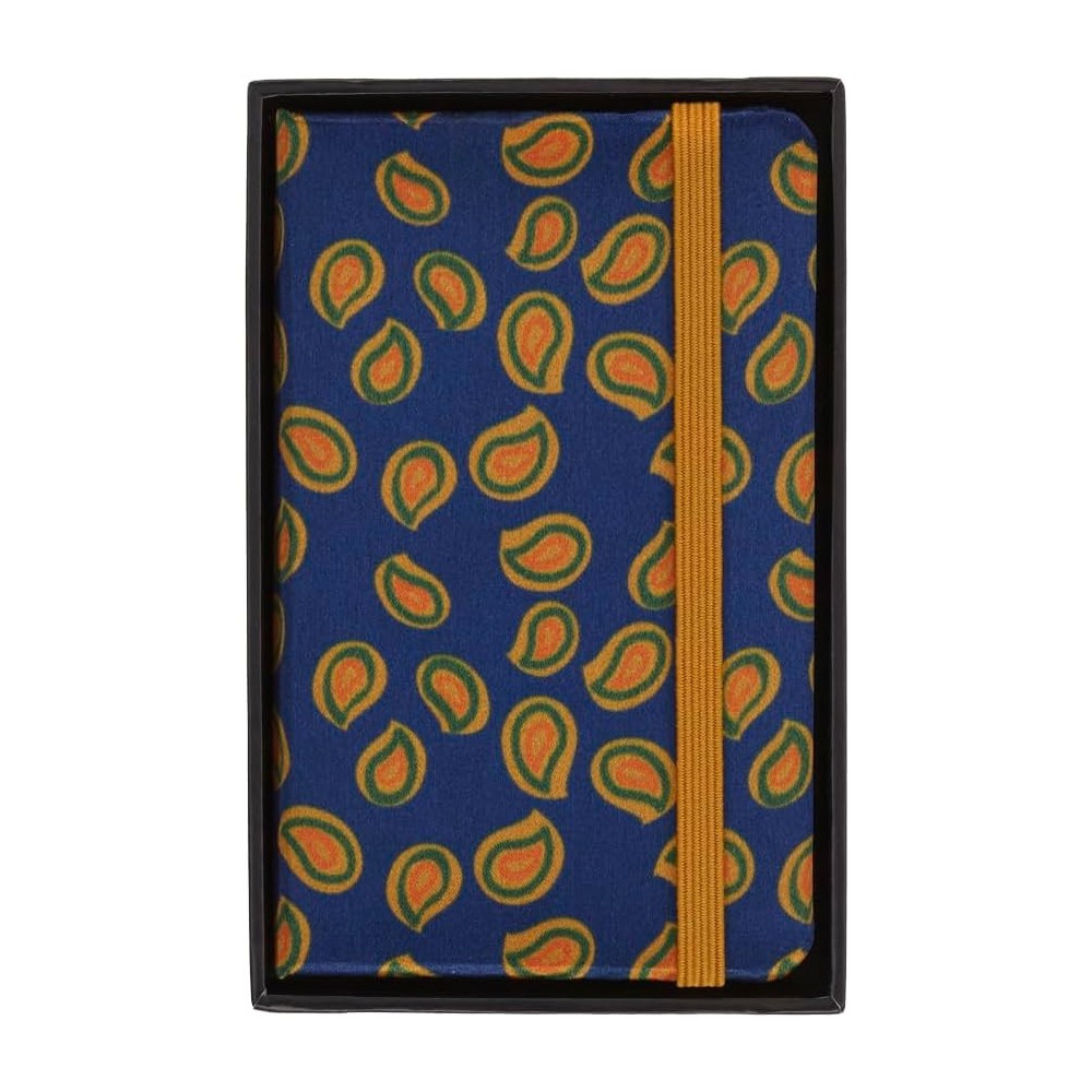 Notebook Paisley 6,5 x 10,5 cm - Moleskine - Blue plain 70g/m2