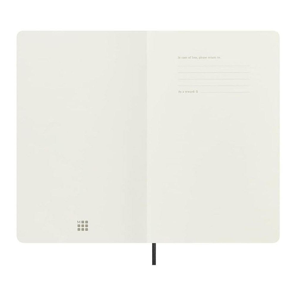 Notebook Pro Boa 13 x 21 cm - Moleskine - Black ruled 100g/m2
