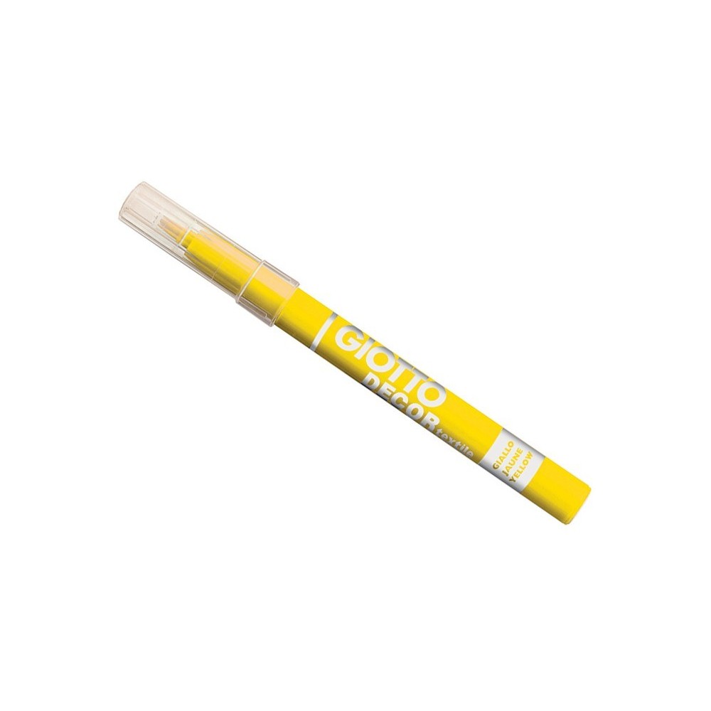 Giotto Decor Textile Pen - Yellow