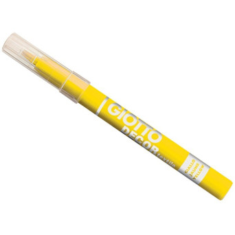 Giotto Decor Textile Pen - Yellow