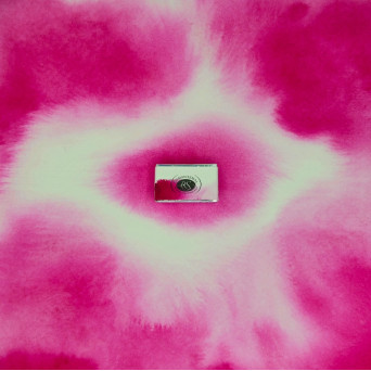 Farba akwarelowa Aquarius - Roman Szmal - 416, Quinacridone Magenta, kostka