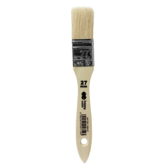 Hog bristle flat brush - Happy Color - no. 27