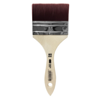 Synthetic flat Red Wine brush - Happy Color - no. 85