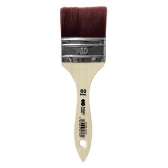 Synthetic flat Red Wine brush - Happy Color - no. 60