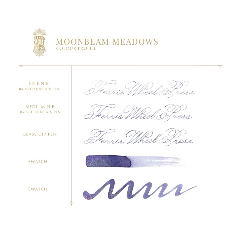 Atrament FerriTales Bestiary Series - Ferris Wheel Press - Moonbeam Meadows, 20 ml