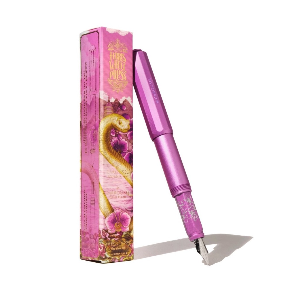 Pióro wieczne Aluminium Carousel - Ferris Wheel Press - Serpentine Blooms, M