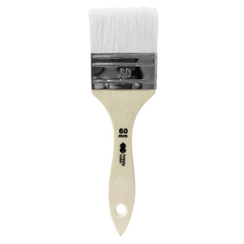 Synthetic nylon flat brush - Happy Color - no. 60