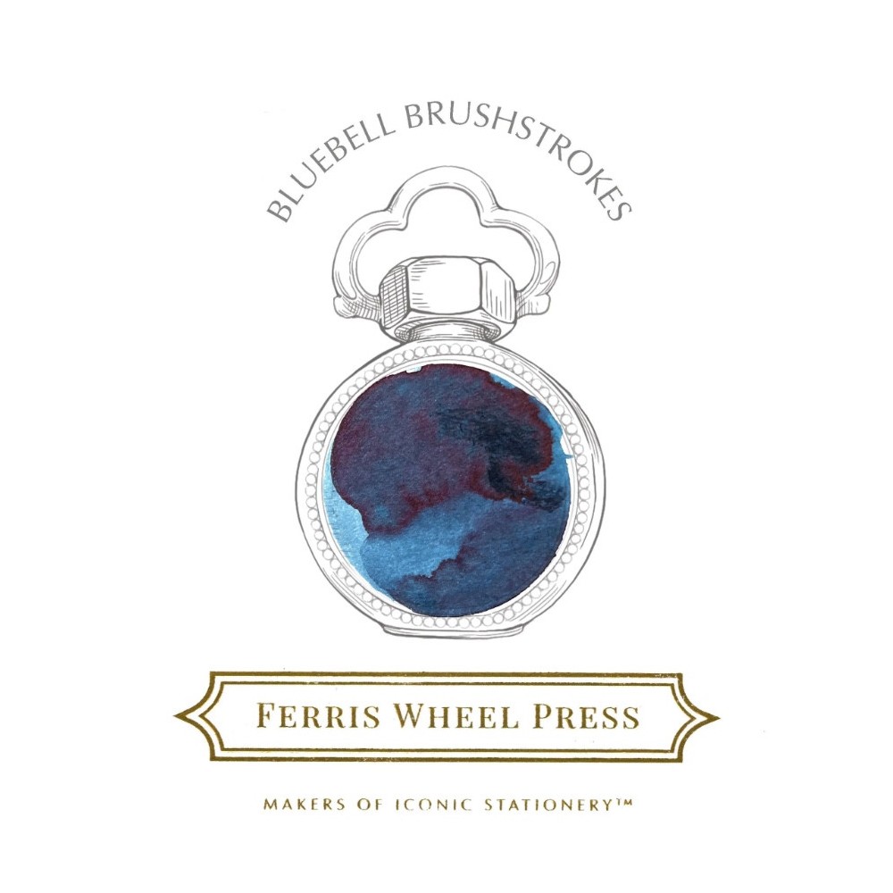 Calligraphy ink - Ferris Wheel Press - Bluebell Brushstrokes, 38 ml