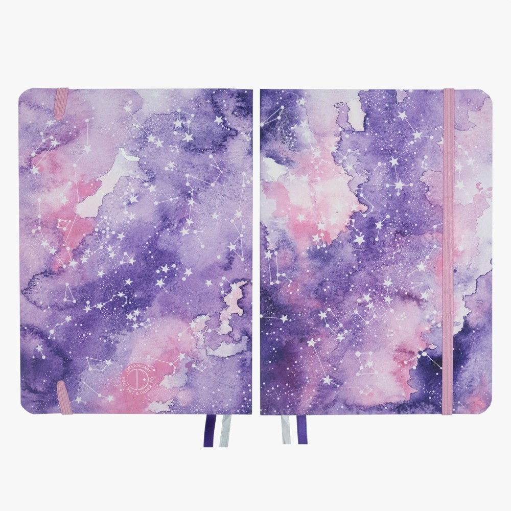 Notes Pastel Galaxy A5 - Devangari - w kropki, miękka okładka, 120 g/m2