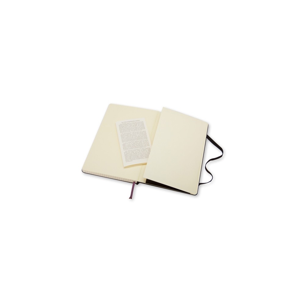 Squared notebook Classic 13 x 21 cm - Moleskine - Black hardcover