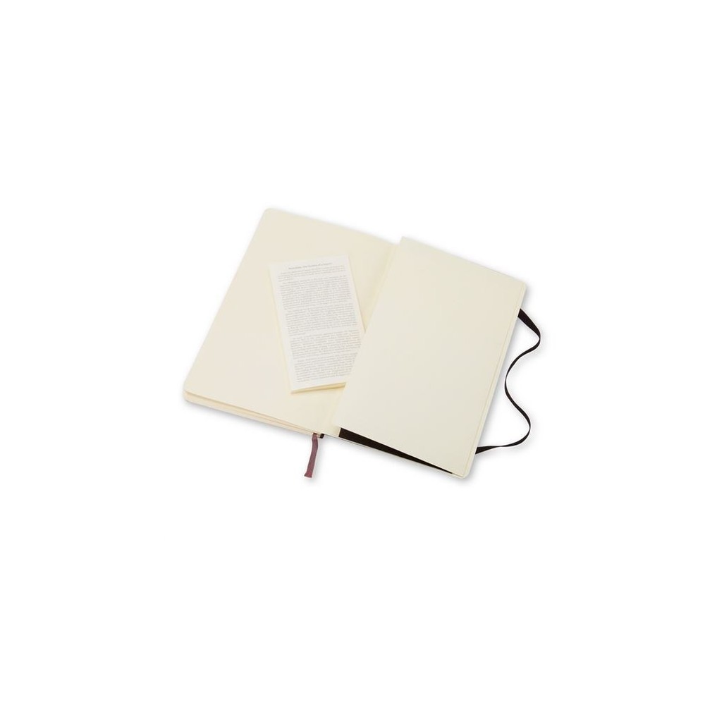 Ruled notebook Classic 13 x 21 cm - Moleskine - Black softcover