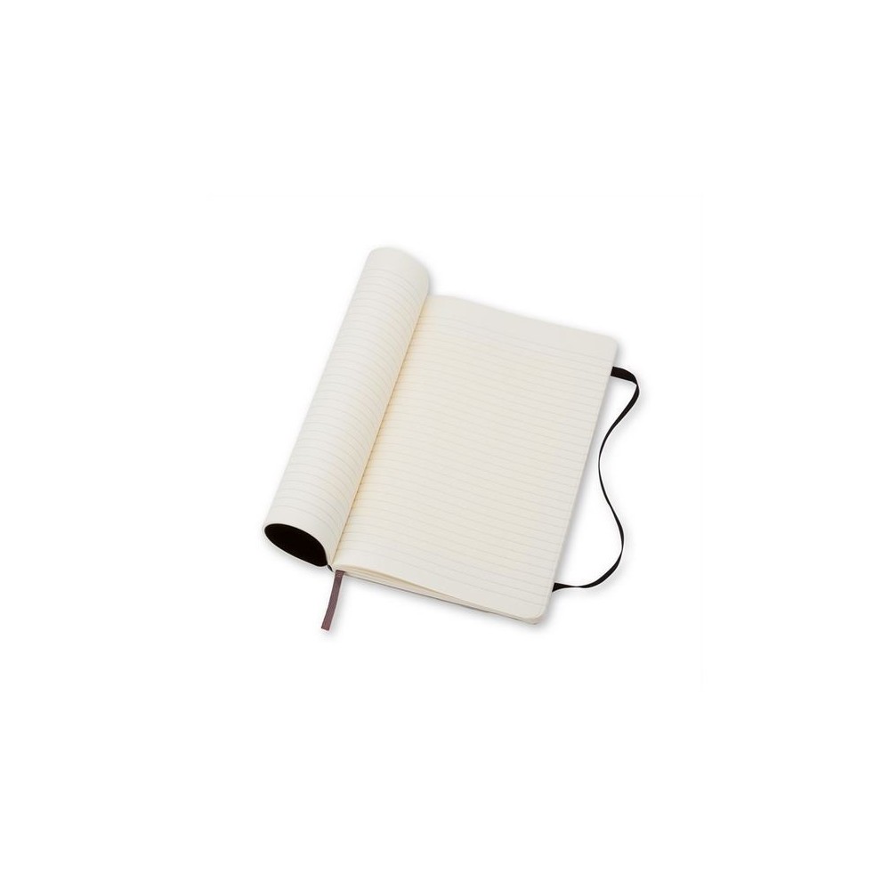 Ruled notebook Classic 13 x 21 cm - Moleskine - Black softcover
