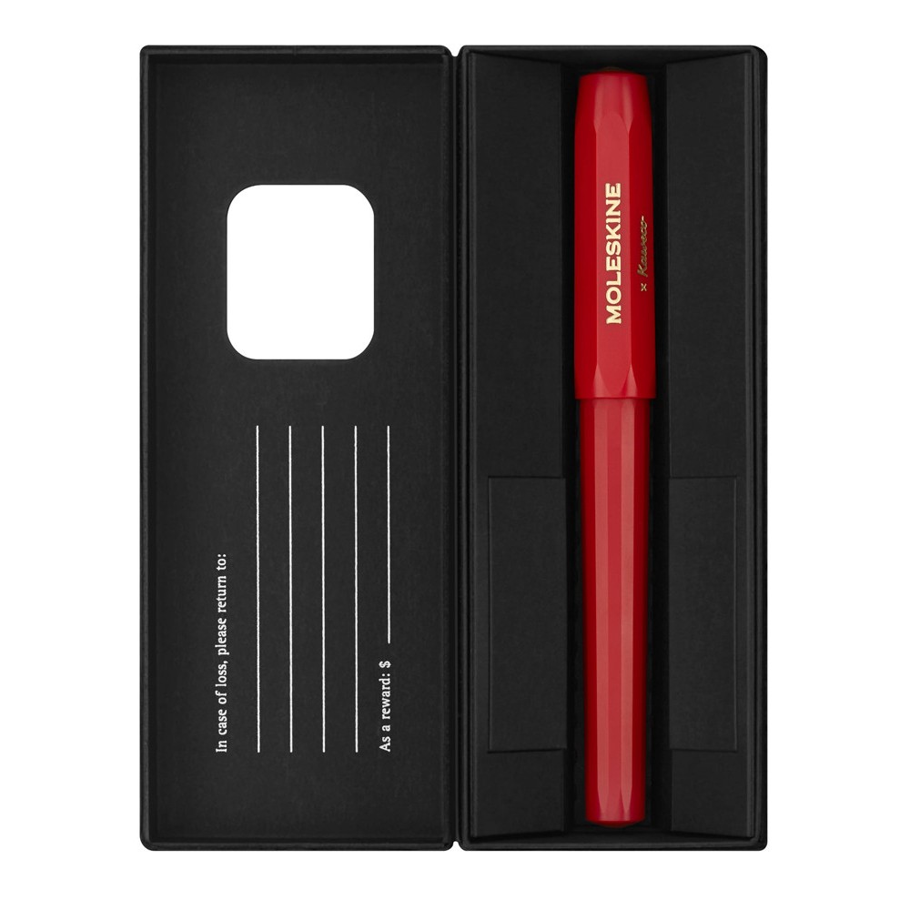 Pióro wieczne - Kaweco x Moleskine - czerwone M