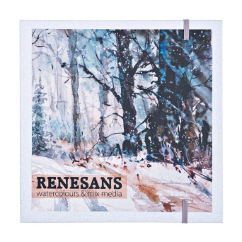 Blok do akwareli i mixed media Etrusca 21 x 21 cm - Renesans - 300 g/m2
