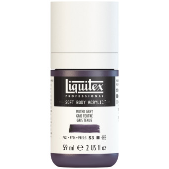 Farba akrylowa Soft Body - Liquitex - Muted Grey, 59 ml