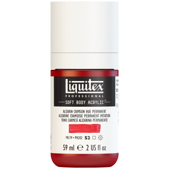 Farba akrylowa Soft Body - Liquitex - Alizarin Crimson Hue Permanent, 59 ml