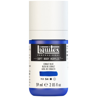 Farba akrylowa Soft Body - Liquitex - Cobalt Blue Row, 59 ml