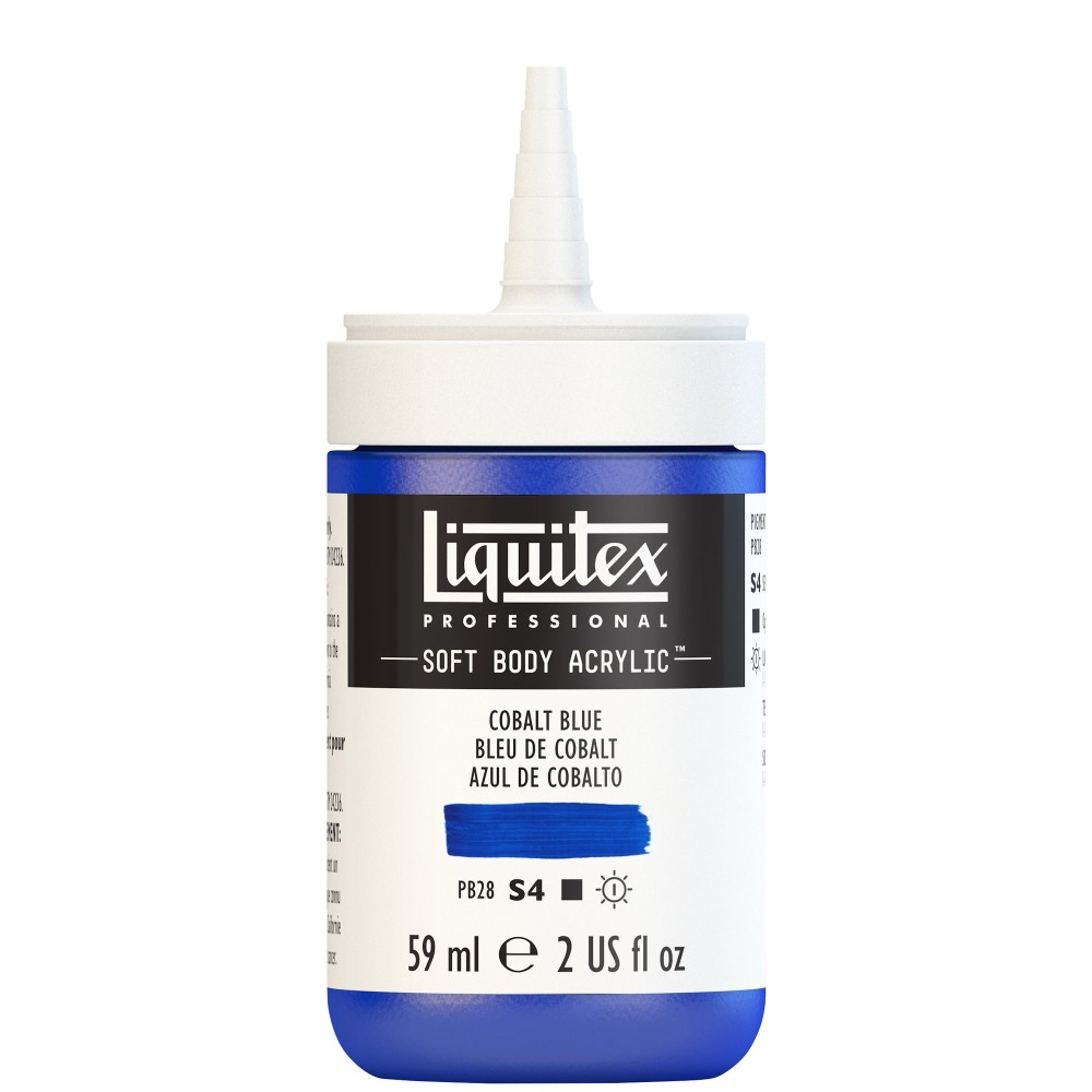 Acrylic Soft Body paint - Liquitex - Cobalt Blue Row, 59 ml