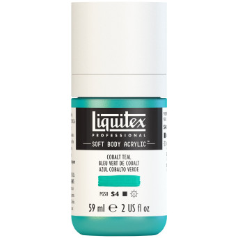 Farba akrylowa Soft Body - Liquitex - Cobalt Teal Row, 59 ml