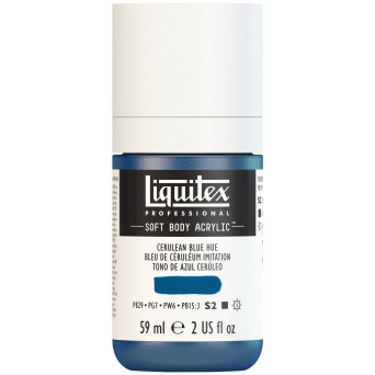 Farba akrylowa Soft Body - Liquitex - Cerulean Blue Hue, 59 ml