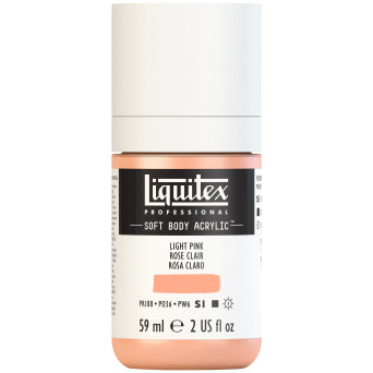 Farba akrylowa Soft Body - Liquitex - Light Pink, 59 ml