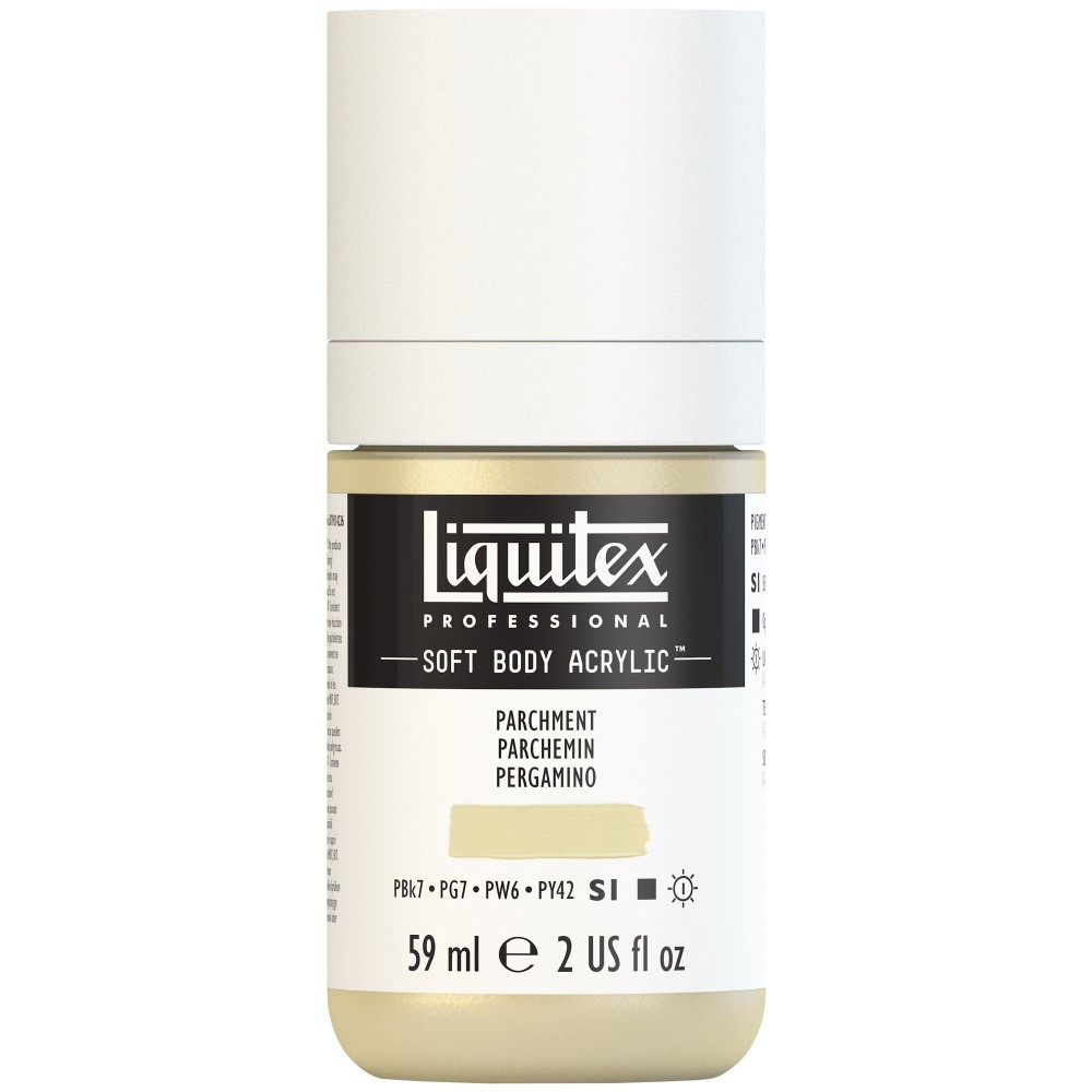 Farba akrylowa Soft Body - Liquitex - Parchment, 59 ml