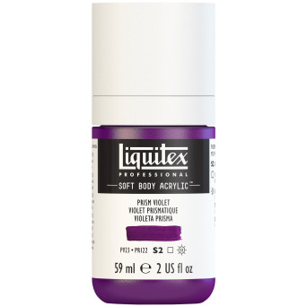 Farba akrylowa Soft Body - Liquitex - Prism Violet, 59 ml